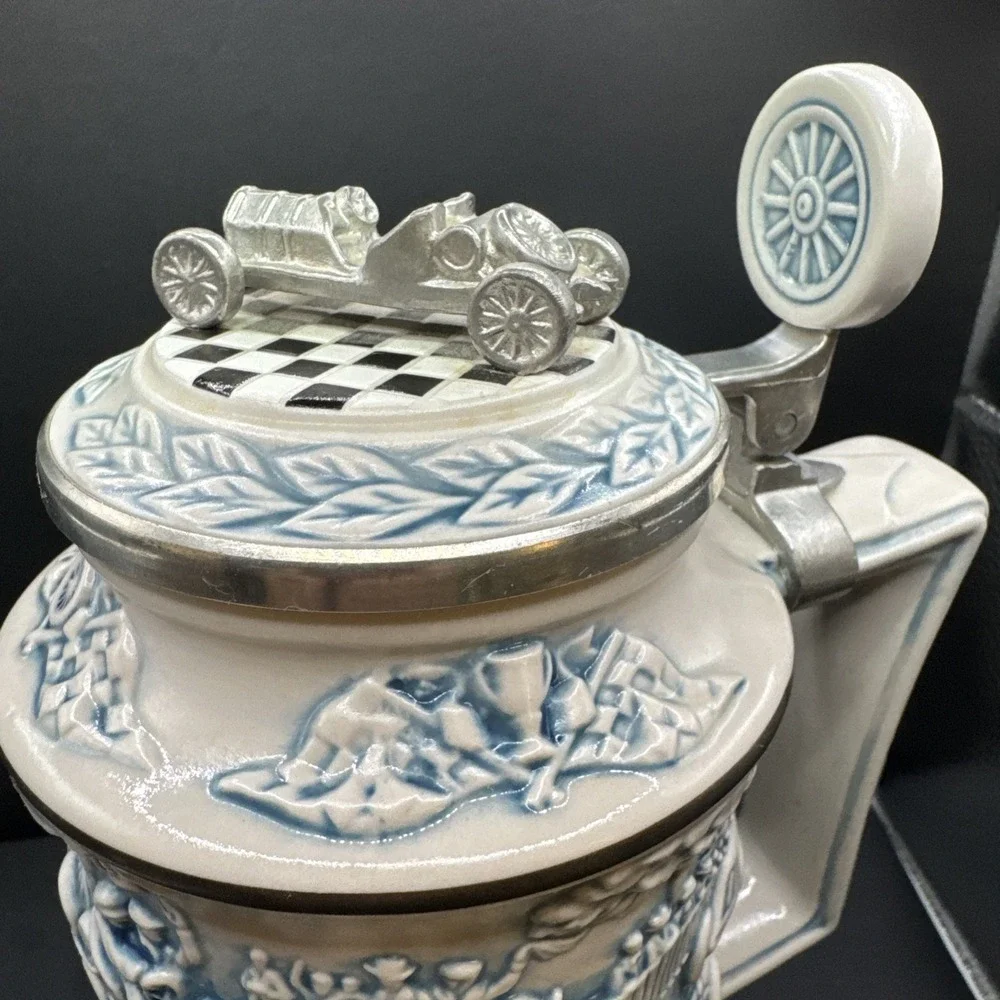 Handcrafted‎ Racing Car Stein by Avon
